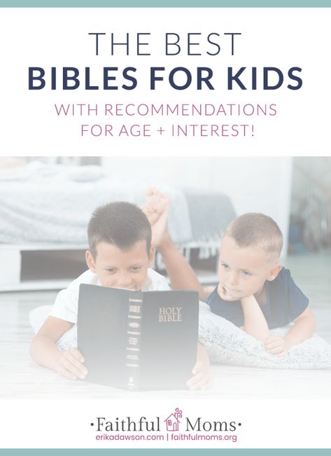 Bible For Kids, Childrens Bible, Children's Bible, Kids Bible, Bible Guide, Christian Motherhood, Catholic Bible, Niv Bible, Mom Help