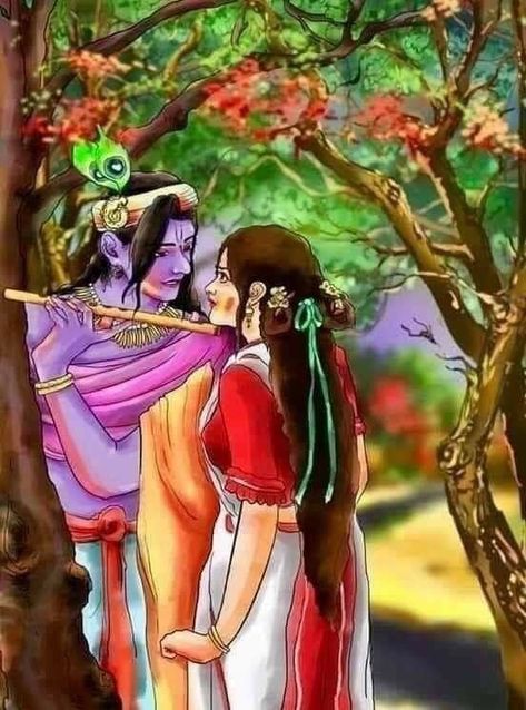 The Divine love that lasts eternal. Cute Krishna, Lord Photo, Beautiful Gif, Anime Art Girl, Krishna Pictures, Krishna Images, Ram Photos, Krishna Art, Cartoon Wallpaper Hd