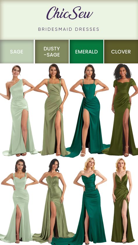 Outfits, Summer Bridesmaid Dresses, Green Bridesmaid Dress Summer, Bridesmaids Dress Inspiration, Green Bridesmaid Dresses Spring, Bridesmaid Dresses Under 100, Spring Bridesmaid Dresses, Bridesmaid Dresses Sage Green, Summer Bridesmaids