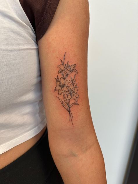 Flower Tattoos, Tattoo, Hand Tattoos, Lilly Flower Tattoo, Lily Flower Tattoos, Lily Tattoo Meaning, Lily Tattoo, Small Lily Tattoo, Lily Tattoo Design