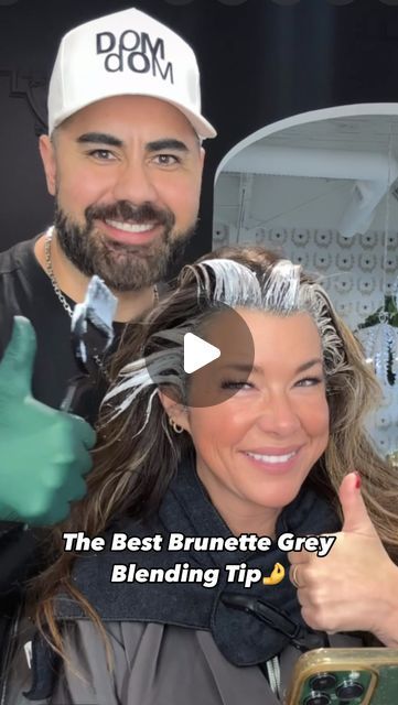 Carlos Rojas | Host & Hair Expert on Instagram: "I have a handful of clients that I do this technique on🙏I balayage on dry hair every third appointment👉. In between those appointments, we are simply doing gray coverage.💁🏽‍♂️I’m obsessed with using @schwarzkopfusa Color10 on clarified and damp, towel dried hair. 👉It gives me the most beautiful,  shiny coverage and it only takes 10 minutes to process. 🤯  WOULD YOU TRY THIS TECHNIQUE????#btconeshot2024_colorvideo #btconeshot #oneshothairawards2024 #schwarzkopfusa #colorbycarlos #brunettebalayage #brunette" Instagram, Blonde Highlights, Balayage, Transition To Gray Hair, Transition To Grey Hair, Gray Coverage Highlights, Covering Gray Hair, Grey Hair Before And After, Gray Coverage