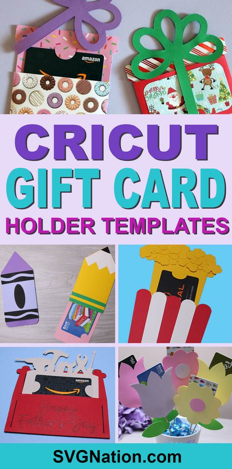 Packaging, Christmas Gift Card Holders, Gift Card Holder Diy, Gift Card Holder, Free Gift Card Holder, Christmas Gift Card, Gift Card Holder Template, Gift Card, Diy Gift Card