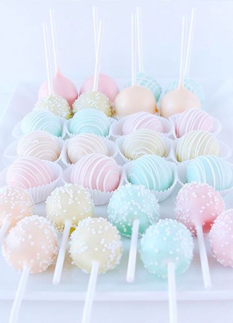 (814) Pastel Cakepops | Colorful | Pinterest
