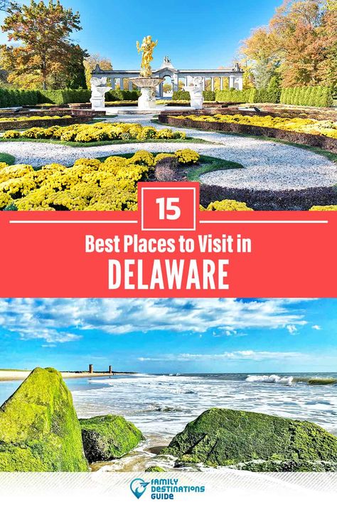 15 Best Places to Visit in Delaware — Unique & Fun Places to Go! State Parks, Camping Hacks, Delaware Beaches, East Coast Road Trip, Rehoboth Beach Delaware, East Coast, Places To Visit, Places To Go, Fun Places To Go