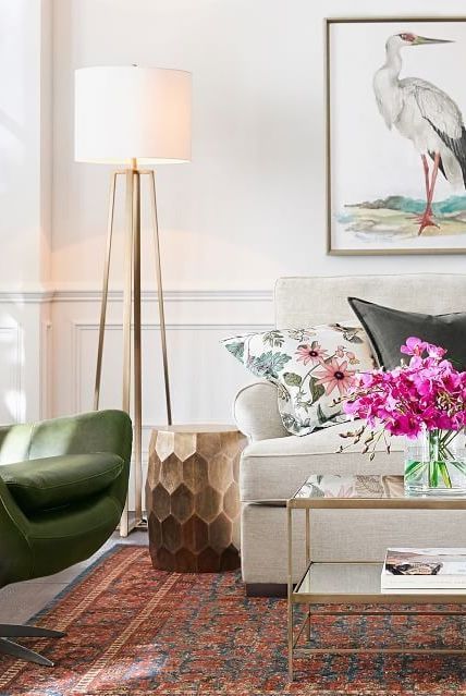 We've compiled the best living room floor lamps for any home's aesthetic. From modern looking to vintage-inspired, these floor lamps will shine in your living room.