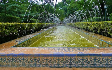 The Water Gardens, Dorne - Sevilla, Spain Sky, Places, Garden, Pool, Garden Leave, Westeros, Retreat, Modern, Europe