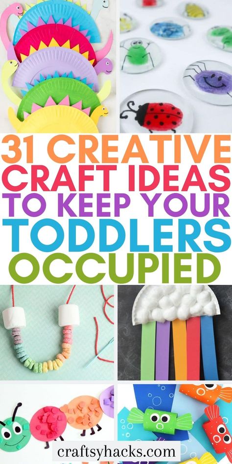If you are looking for creative craft ideas for your young children you need to know these super fun crafts for toddlers to create. These kids DIY crafts are perfect for your toddlers to start learning to craft and express themselves with art projects. Diy For Kids, Toddler Crafts, Diy, Toddler Learning Activities, Pre K, Activities For Kids, Craft Activities For Kids, Crafts For Kids, Easy Preschool Crafts