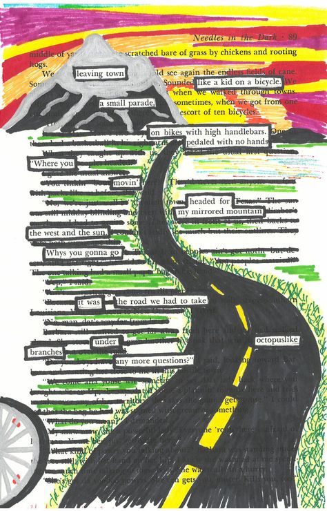 This blackout poem displays the setting being described by the words on the page. Poems, Writing, Design, Inspiration, Found Poem, Found Poetry, Reading Writing, Teaching Poetry, Poetry Projects
