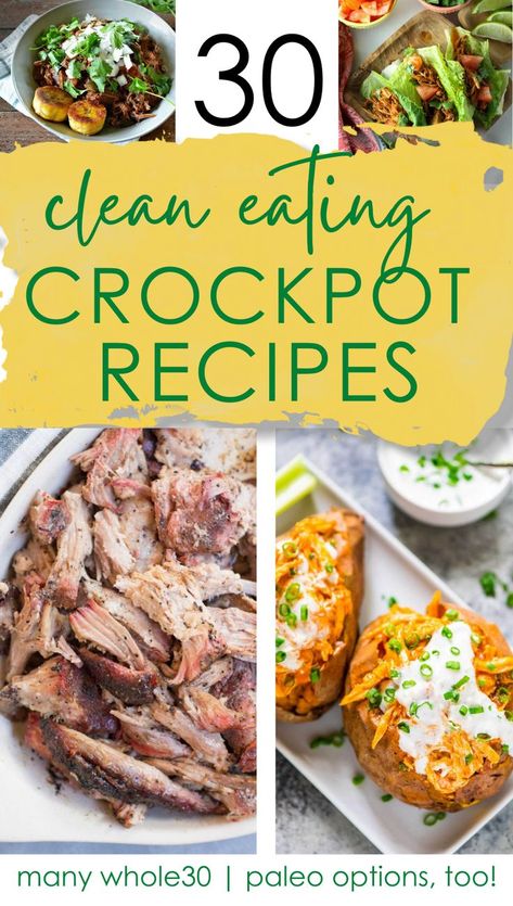 Clean Eating Meals, Pasta, Slow Cooker Recipes, Healthy Recipes, Slow Cooker, Eating Clean, Whole30, Clean Eating Snacks, Clean Eating Crock Pot Meals