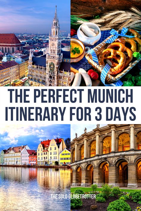 Looking for Munich Itinerary? Well, it can look easy to figure out, but it isn’t once you start getting into the details! Because the capital of Bavaria is distinct in every sense and there are plenty of things to do and see in this gorgeous city. Whether you are looking to spend 3 days in Munich or 5 days in Munich, I got you covered. 

You can refer to later sections in this Munich travel blog even if you are spending less than 2 days or even one day in Munich. European Travel, Destinations, Berlin, Prague, Paris, Wanderlust, Budapest, Munich, Euro