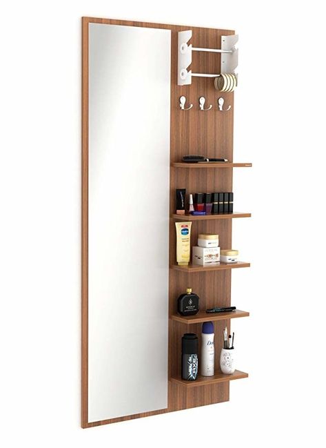 14 Space-Saving Pieces Of Furniture To Make The Most Of Your Small Home Home Décor, Ikea, Wall Mounted Dressing Table, Dressing Table Mirror, Dressing Table Mirror Design, Wall Dressing Table, Dressing Mirror Designs, Dressing Mirror, Cupboard Design
