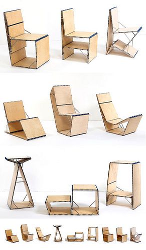 The Loop Chair Takes any shape or size | by LYNfabrikken Diy, Diy Furniture, Folding Furniture, Cardboard Furniture, Cardboard Chair, Modular Furniture, Modular Chair, Furniture Plans, Chair Design