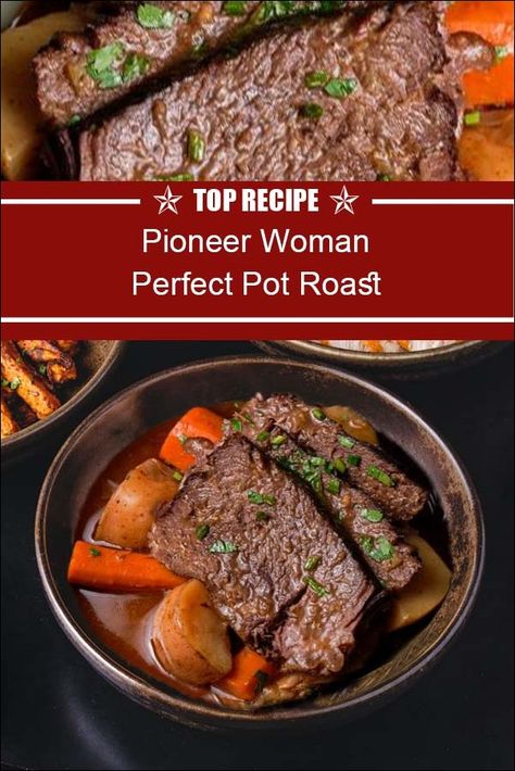 Pioneer Woman Perfect Pot Roast Ree Drummond, Casserole, Ideas, Pot Roast Pioneer Woman, Crockpot Pot Roast, Pioneer Woman Roast, Pot Roast Crock Pot Recipes, Crock Pot Roast, Crockpot Roast