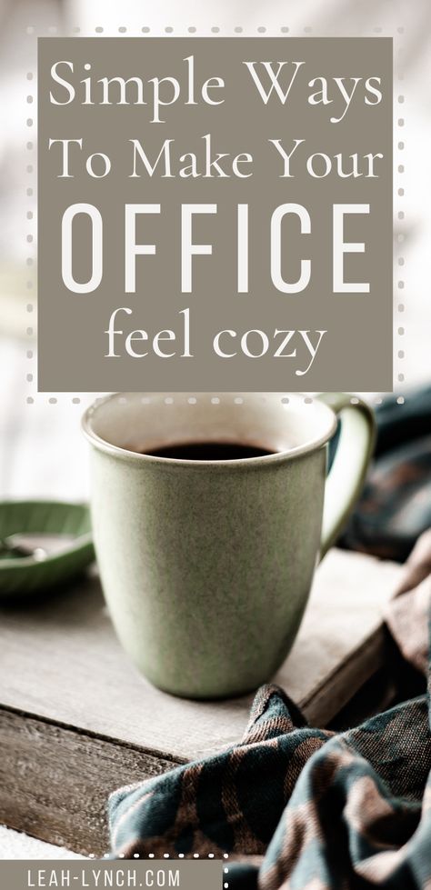 How To Make Your Office Feel Like Home, Therapy Office Decorating Ideas, Trendy Office Design, Peaceful Office Decor Inspiration, Comfy Home Office Ideas, Office Coffee Bar Corporate, In Office Desk Decor, Office Space Ideas At Work, How To Decorate An Office At Work