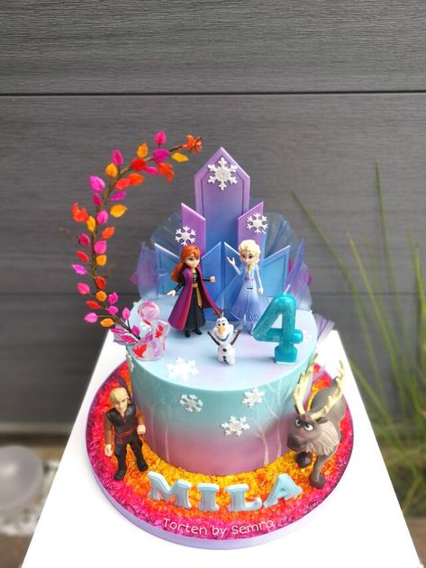 Dessert, Cake, Frozen Doll Cake, Disney Frozen Cake, Kids Cake, Frozen Cake, Frozen Birthday Cake, Frozen Cake Designs, Frozen Party Cake