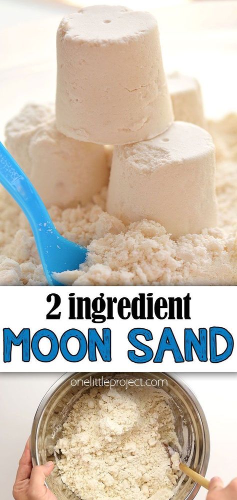 Pre K, Sensory Play, Crafts, Ideas, Homemade Moon Sand, Homemade Kinetic Sand, Sand Play Dough, Sensory Crafts, How To Make Sand