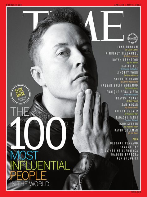 People, The 100, The Future Is Now, Influential People, Paul Kagame, Elon Reeve Musk, Richard Branson, Time Magazine, Scientist