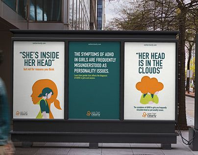 Check out new work on my @Behance profile: "ADHD Public Awareness Campaign" http://be.net/gallery/180076837/ADHD-Public-Awareness-Campaign Adhd, Behance, Posters, Public, Studio, Adhd In Girls, Social Campaign, Adhd Awareness, Digital Campaign