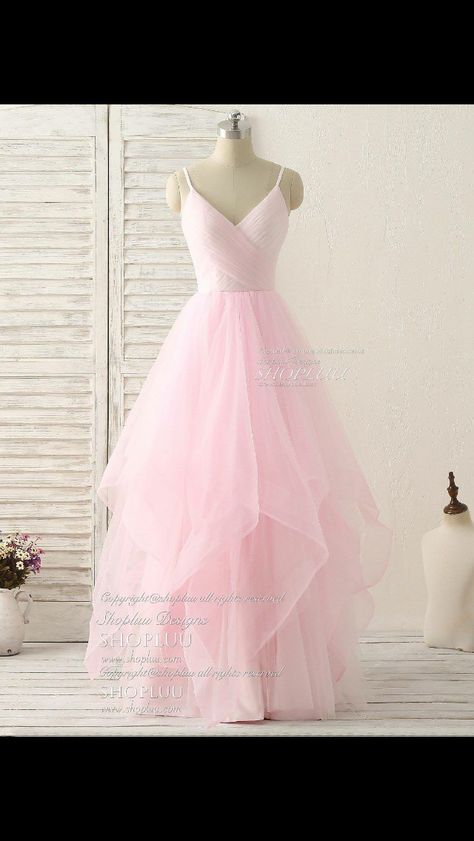 Dresses, Tulle, Pink, Prom, Bali, Soft Pink Dress, Pink Dress, Pretty Dresses, Baby Pink Dresses