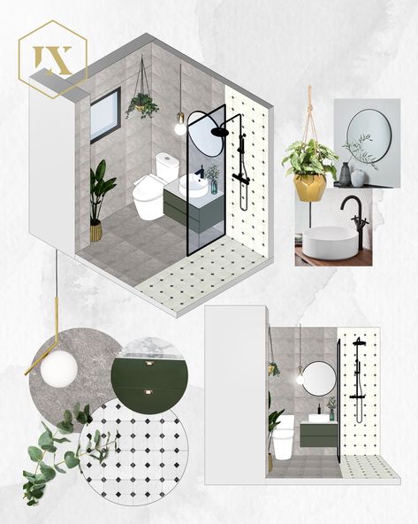 Here's a bathroom design proposal for our client incorporating distinct elements which blend entrancingly 🍃💡 Contact us today to give your home a facelift! Interior, Bathroom Interior Design, Studio, Architecture Bathroom Design, Bathroom Design Layout, Bathroom Design Concepts, Bathroom Plan, Bathroom Layout, 3d Bathroom Design