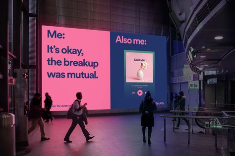Spotify: the masters of marketing campaigns Web Design, Social Media, Humour, Interaction Design, Business And Advertising, Spotify Billboards, Social Media Campaign, Playlists, Best Ads