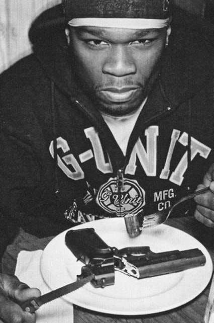 24 Times 50 Cent Crossed The Line #refinery29 Hip Hop, Vintage, Eminem, Fifty Cent, 50 Cent, 90s Rappers, 90s Rappers Aesthetic, 90s Rap, Hip Hop Classics
