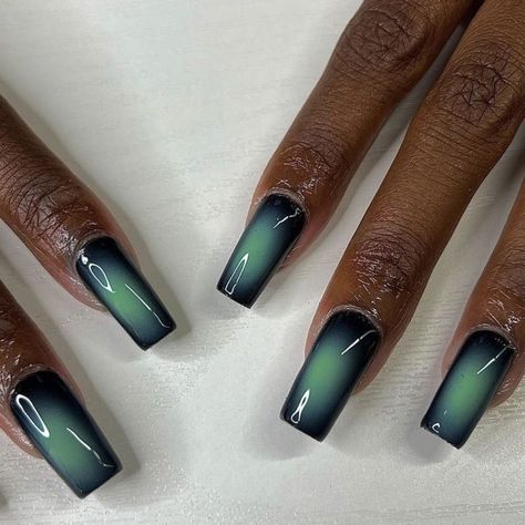 Summer, Instagram, Ombre, Blue Ombre Nails, Square Nail Designs, Nail Inspo, Square Nails, Black Ombre Nails, Acrylic Nails Coffin Pink