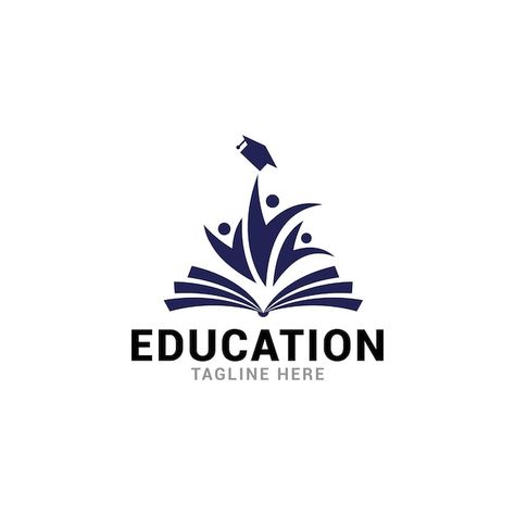 Tattoos, Logos, Education Logo Design, Education Logo, Graphic Design Education, Logo Design Examples, Logo For School, Logo Design Creative, Online Logo