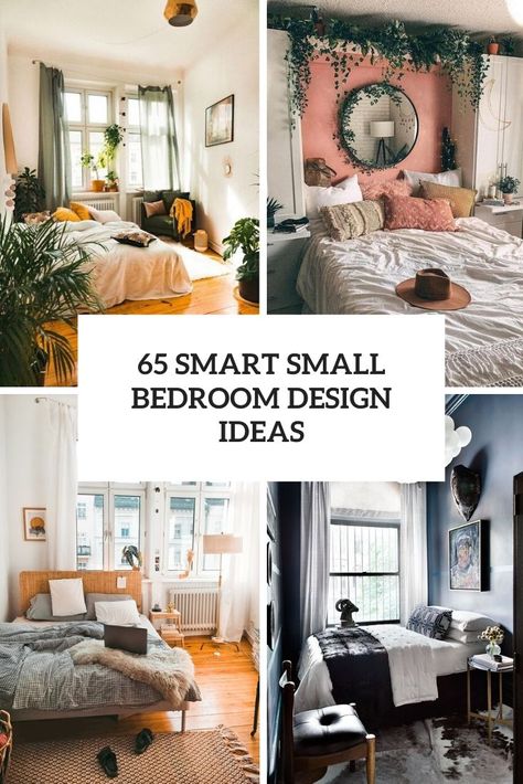smart small bedroom design ideas cover Inspiration, Design, Kos, Small Bedroom Ideas For Women, Small Bedroom Ideas For Couples, Bedroom Ideas For Small Rooms Minimalist, Extremely Small Bedroom Ideas, Bedroom Ideas For Small Rooms Cozy, Small Bedroom Layout Ideas