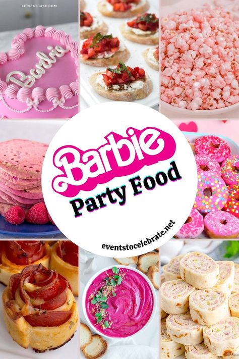 Barbie, Brunch, Valentine's Day, Birthday Ideas, Birthday Party, Valentines, Party, Birthday Food, Barbie Birthday