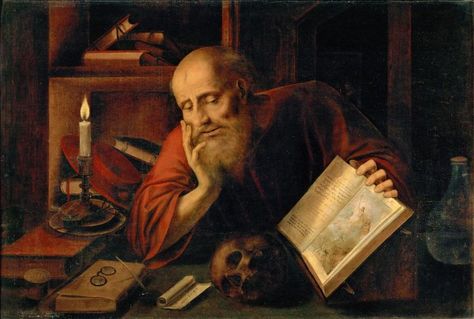 Who Was Saint Jerome? Inventions, History, Saints, Art, Jerome, St Jerome, Kunsthistorisches Museum, Art.com, Thebes