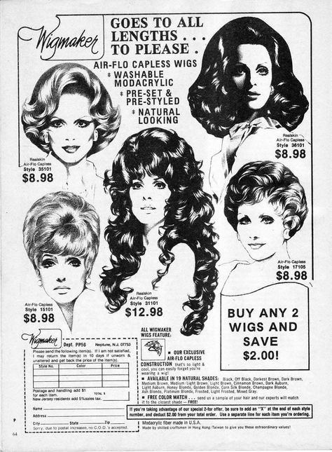 085_Photoplay Magazine (Jan. 1977) Vintage, Big Hair, 1960s Hair, 80s Hair Bands, Hair Magazine, Peinados, Fashion Decades, 70s Hair, Bouffant