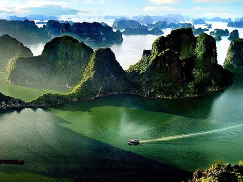Differences between Halong bay, Lan Ha bay, Bai Tu Long bay Asia Travel, Trips, Destinations, Bai Tu Long Bay, Vietnam, Ha Long, Tours, Largest Waterfall, Places To See