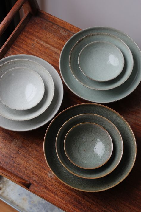 Ceramic Pottery, Ceramics, Ceramic Plates, Pottery Cups, Handmade Ceramics, Slab Pottery, Ceramic Nesting Bowls, Plate Sets, Handmade Pottery