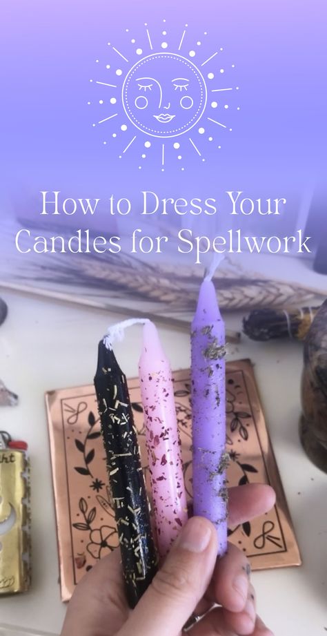 Candles, Purple Nail, Dressing, Candle, Intentions, Energy, Energy Focus, Release, Fire