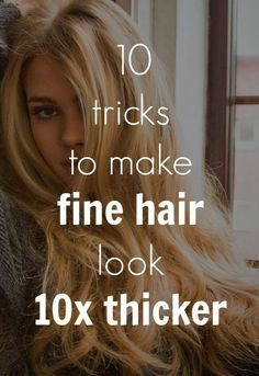 I don't have 'fine' hair but I think some of these tips can be helpful. Piercing, Thinning Hair Remedies, Thinning Hair, Hair Thickening, Soften Hair, Cut Own Hair, Thinning Hair Women, Cut Your Own Hair, Hair Styling Tips