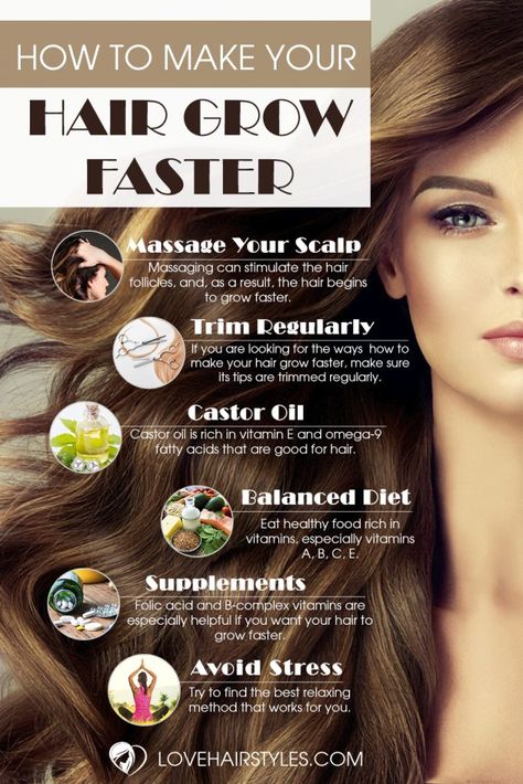 Ways How to Make Your Hair Grow Faster ★ See more: https://lovehairstyles.com/how-to-make-your-hair-grow-faster/ Balayage, Hair Care Tips, Hair Growth Tips, Hair Remedies For Growth, Natural Hair Growth Remedies, How To Grow Your Hair Faster, Hair Growth Faster, Ways To Grow Hair, Hair Growing Tips