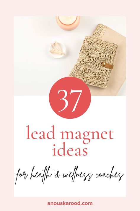 A comprehensive list of lead magnet ideas for health and wellness coaches to help you get started growing your email list. Yoga, Mental Health Resources, Ideas, Happiness, Coaching, Wellness Coach, Health And Wellness Coach, Health Coach, Health Magazine