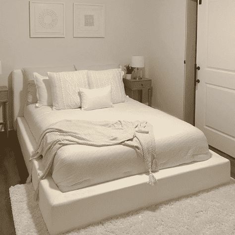 Restoration Hardware, Bed Without Headboard, Bed With Box Spring, Bed Frame And Headboard, Bed With Headboard, Beds With Headboards, Bed Frame With Headboard, Full Size Bed, Bed Springs