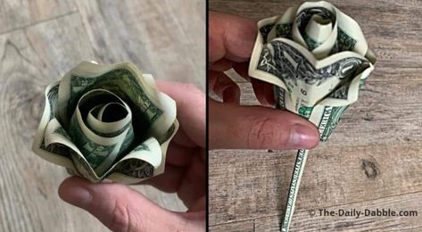 Origami, Diy, Fold Dollar Bill, Folding Money, Money Origami, Dollar Bill Origami, Dollar Origami, Paper Rosettes, Money Gift