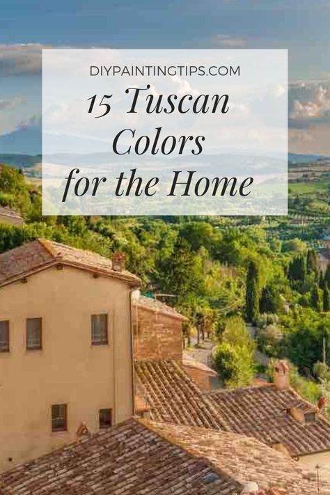 When looking for a color palette for your home, it helps to turn to well-established themes, like the colors of Tuscany. Imagine sun-soaked fields of sunflowers, rich red wine, and orchards of ripe olive trees. You can channel the vibrant culture of Italy in your home. Read our post of 15 beautiful Tuscan paint colors for inspiration and ideas.