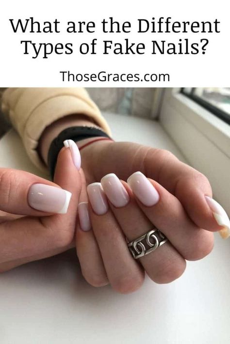 Friends, Types Of Fake Nails, Types Of Nails, Hard Gel Nails, Nail Lengths, Different Types Of Nails, Nail Length, Acrylic Nail Types, Nail Tips