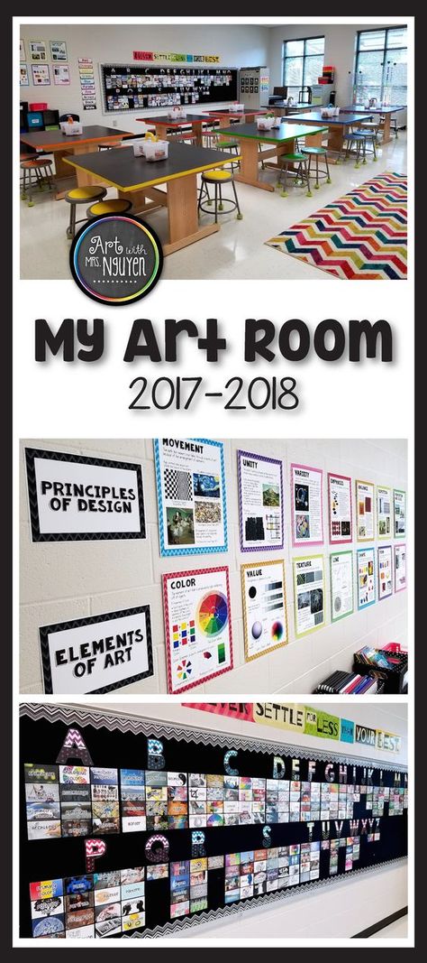 Middle School Art, Elementary Art, Pre K, Design, Art Classroom Management, Elementary Art Rooms, Classroom Inspiration, Art Classroom Decor, Art Bulletin Boards