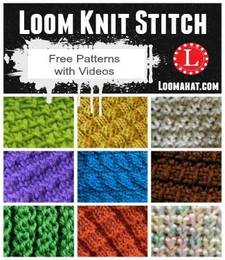 Loom Knit Stitches . List of FREE Patterns with video Tutorials updated every month with a new Loom knitting stitch pattern. Loom Knitting Patterns, Loom Knit, Crochet, Amigurumi Patterns, Loom Knitting Stitches, Loom Knitting Projects, Loom Knitting, Round Loom Knitting, Knitting Stitches