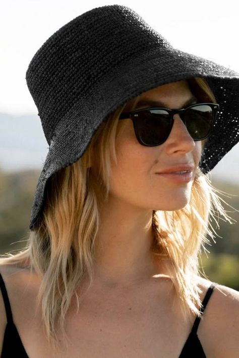 13 Packable Sun Hats for Your Every Outdoor Experience This Summer #purewow #summer #sunscreen #hat #fashion #accessories Art, Wanderlust, Crochet, Sun Hats For Women, Sun Protection Hat, Travel Sun Hat, Summer Sun Hat, Sunhat Outfit, Summer Hats Beach