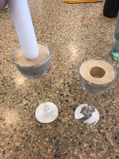 Make Swedish Candlestick Holders with Items from the Dollar Store Baseball Mom, Home-made Candles, Candle Holders, Diy, Parties, Diy Candlestick Holders, Candlestick Crafts, Candlestick Holders, Diy Candle Stick Holder