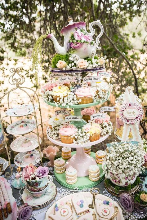 Tea Party Tea Party Party Ideas | Photo 9 of 134 | Catch My Party Wedding, Hochzeit, Picknick, Mariage, Party, Babyshower, Dekoration, Sweet 16, Girls Tea Party