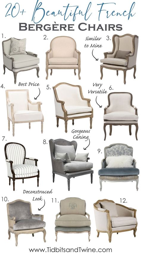 French Country Chairs, French Style Chairs, French Style Sofa, Antique Chair Styles, Occasional Chairs, French Chairs, Antique French Chairs, Classic Chairs, Antique Chairs