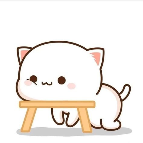 Disney, Nara, Nice, Kawaii, Kawaii Cat, Cute Chibi, Cute Anime Cat, Cute Cat Illustration, Cute Cat