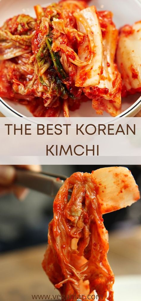Ideas, Snacks, Healthy Recipes, Spicy Kimchi Recipe, Kimchi Recipe, Kimchi Soup Recipe, Quick Kimchi, Korean Kimchi Recipe, The Best Kimchi Recipe